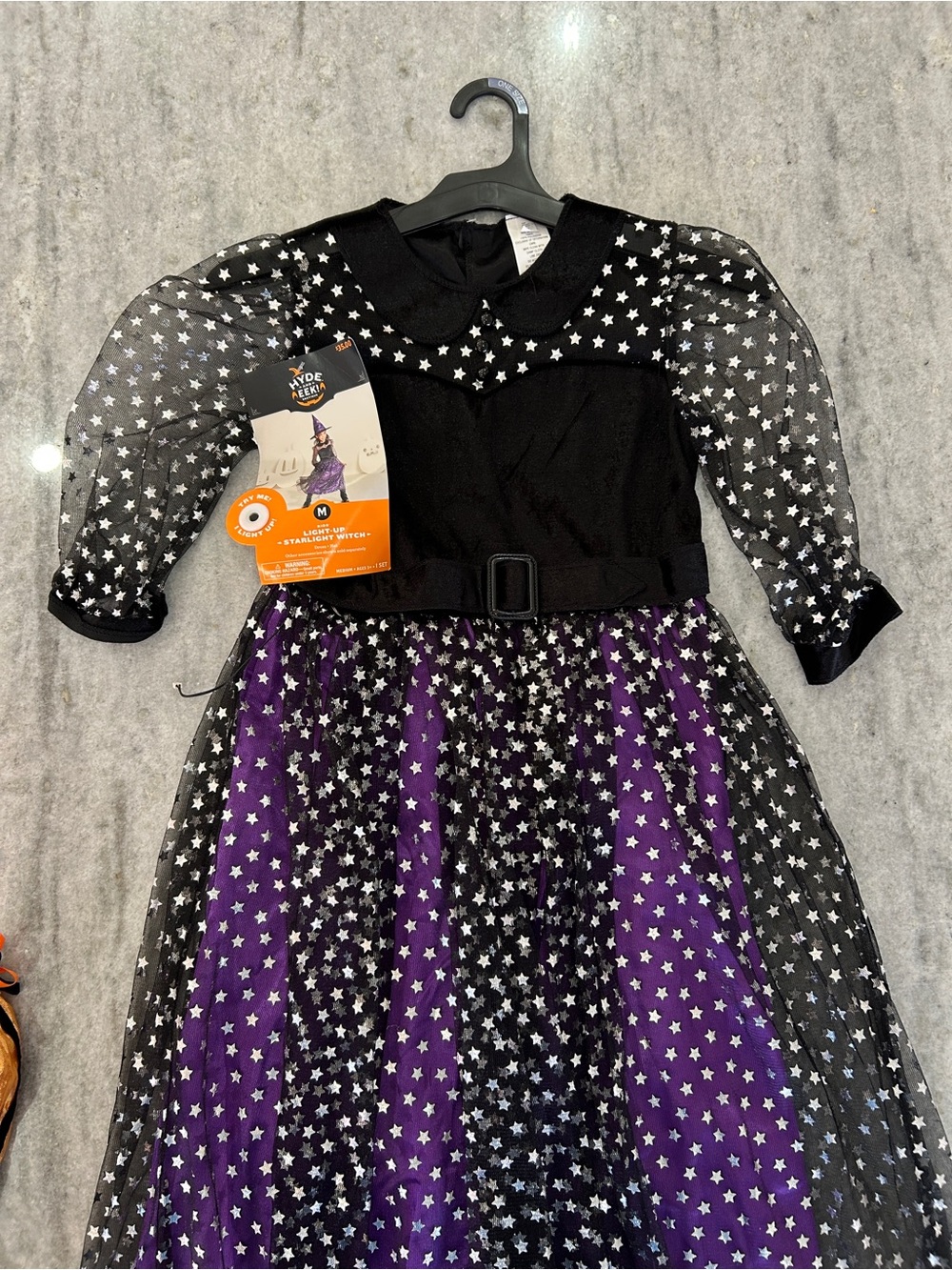 Hyde and Eek Mystical Star Witch Costume Size M